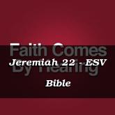 Jeremiah 22 - ESV Bible