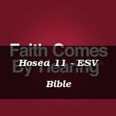 Hosea 11 - ESV Bible
