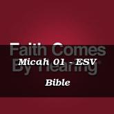 Micah 01 - ESV Bible