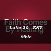 Luke 20 - ESV Bible