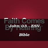 John 03 - ESV Bible