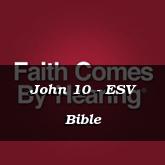 John 10 - ESV Bible