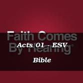 Acts 01 - ESV Bible