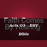 Acts 03 - ESV Bible