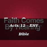 Acts 12 - ESV Bible