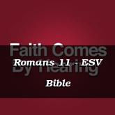 Romans 11 - ESV Bible