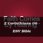 2 Corinthians 06 - ESV Bible