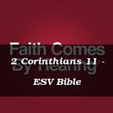 2 Corinthians 11 - ESV Bible