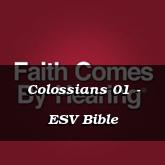 Colossians 01 - ESV Bible