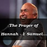 The Prayer of Hannah - 1 Samuel 1:13 - C3079B