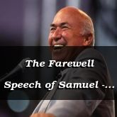 The Farewell Speech of Samuel - 1 Samuel 12:6 - C3083B