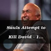 Sauls Attempt to Kill David - 1 Samuel 18:9 - C3085C