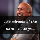 The Miracle of the Rain - 1 Kings 18:30 - C3109C