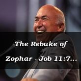 The Rebuke of Zophar - Job 11:7 - C3159B