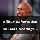 Elihus Exhortation on Gods Dealings with Man - Job 35:11 - C3166C