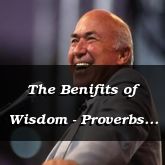 The Benifits of Wisdom - Proverbs 3:13 - C3218C & C3219A