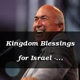 Kingdom Blessings for Israel - Isaiah 35:8 - C3258B