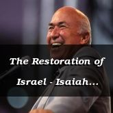 The Restoration of Israel - Isaiah 54:1 - C3268A