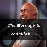 The Message to Zedekiah - Jeremiah 22:1 - C3290A