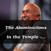 The Abominations in the Temple - Ezekiel 8:7 - C3316C