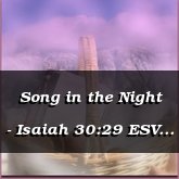 Song in the Night - Isaiah 30:29 ESV [Jazz Techno]- Hawthorne