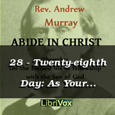 28 - Twenty-eighth Day: As Your Strength