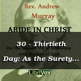 30 - Thirtieth Day: As the Surety of the Covenant