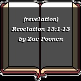 (revelation) Revelation 13:1-13