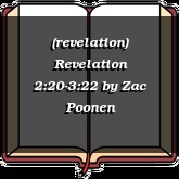 (revelation) Revelation 2:20-3:22