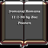 (romans) Romans 11:1-36