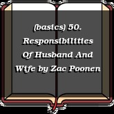 (basics) 50. Responsibilities Of Husband And Wife