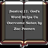 (basics) 11. God's Word Helps Us Overcome Satan