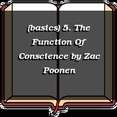 (basics) 5. The Function Of Conscience