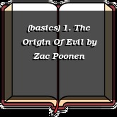 (basics) 1. The Origin Of Evil