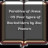 Parables of Jesus - 05 Four types of Backsliders