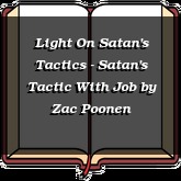 Light On Satan's Tactics - Satan's Tactic With Job