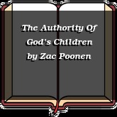The Authority Of God’s Children