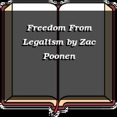 Freedom From Legalism