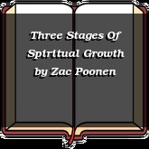Three Stages Of Spiritual Growth