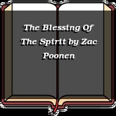 The Blessing Of The Spirit