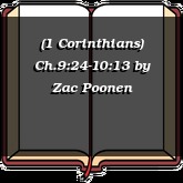 (1 Corinthians) Ch.9:24-10:13