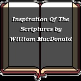 Inspiration Of The Scriptures