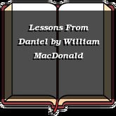 Lessons From Daniel