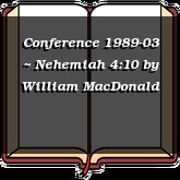 Conference 1989-03 ~ Nehemiah 4:10