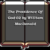 The Providence Of God-02