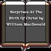 Surprises At The Birth Of Christ