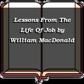 Lessons From The Life Of Job
