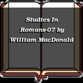 Studies In Romans-07