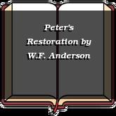 Peter's Restoration