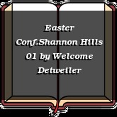 Easter Conf.Shannon Hills 01